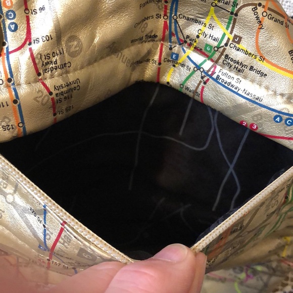 NYC Subway Line Crossbody Map Purse - Picture 6 of 9
